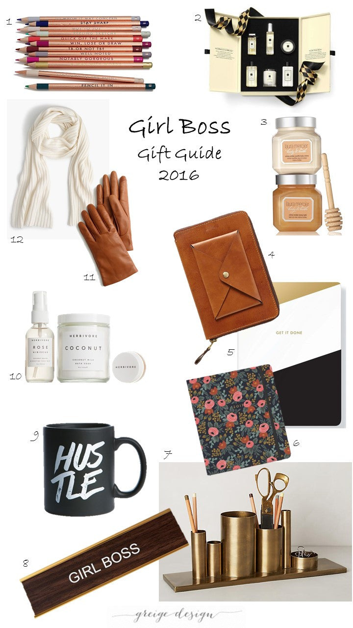 Gift Guide 2016: Girl Boss