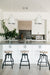 greige design shop + interiors california interior design black and white kitchen wood flooring