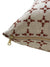 CanCan pillow Burnt Orange on Oatmeal